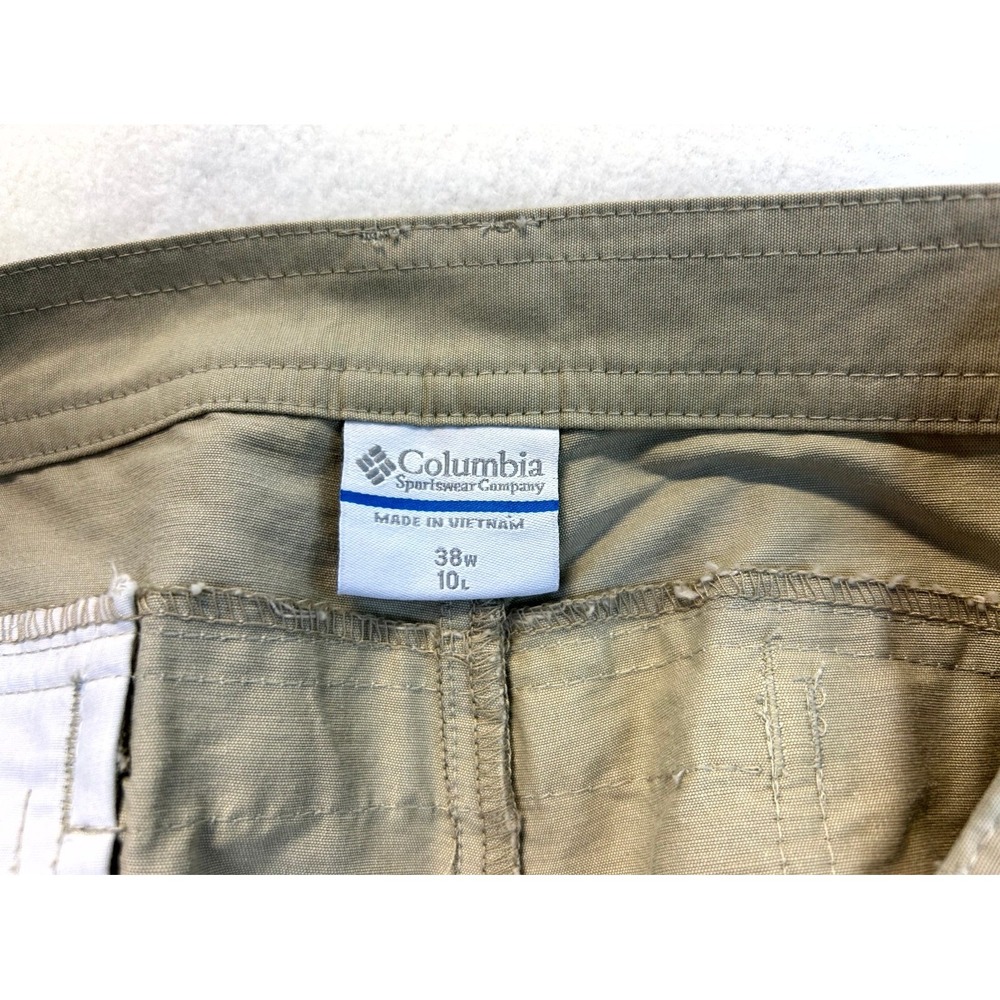NWT Columbia Utilizer II Shorts Men's 38 Beige 10" Inseam Utility Outdoor Hiking - Picture 8 of 12